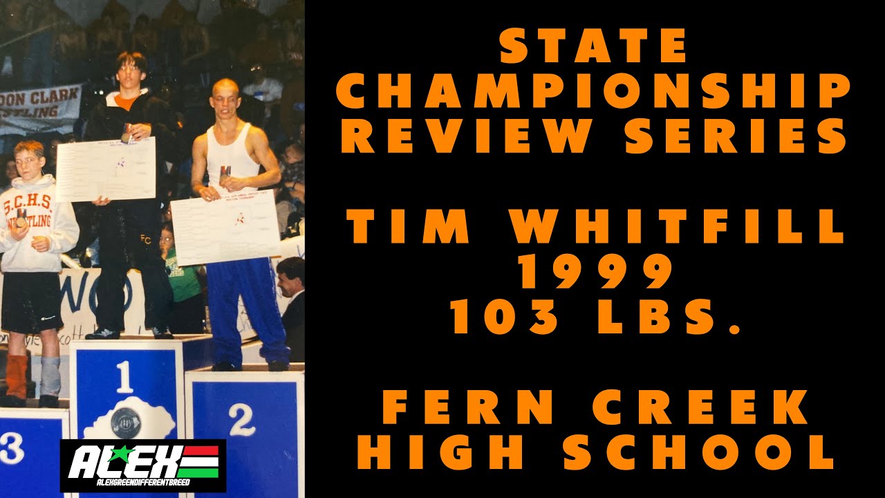 State Wrestling Championship match review w/ Tim Whitfill (Fern Creek HS; 1999 103 lbs.)