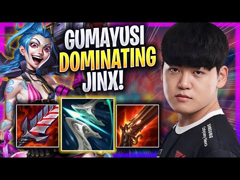 GUMAYUSI DOMINATING WITH JINX! - T1 Gumayusi Plays Jinx ADC vs Ezreal! | Season 2023