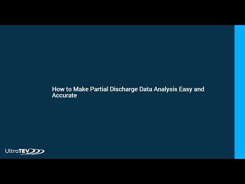 Webinar recorded: How to Make Partial Discharge Data Analysis Easy and Accurate