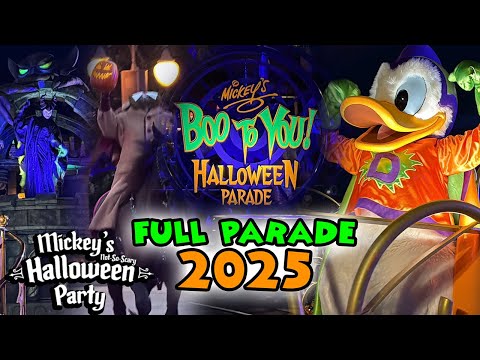 Boo To You Parade Returns to Mickey's Not-So-Scary Halloween Party 2025 at Magic Kingdom