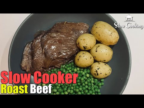 Slow Cooker Roast Beef and Gravy