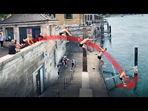 PARKOUR Water Challenges BASEL ????????