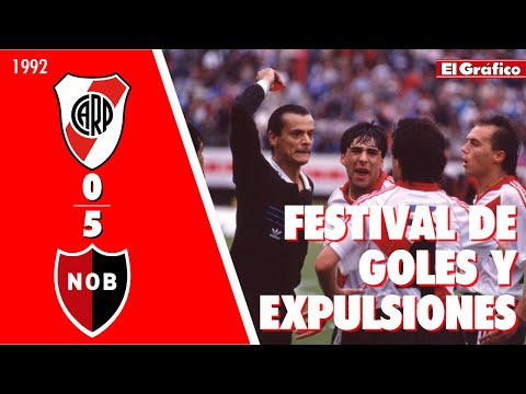 TORNEO CLAUSURA 1992: RIVER 0 NEWELL'S 5