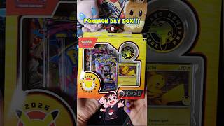 Pokemon Day Box with a lil Hit ☺️ #shorts #pokemon #packopening #phantasmalflames #megaevolution