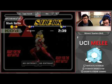 UCI Biweekly 28 - Captain Faceroll(sheik) vs Kira(fox)