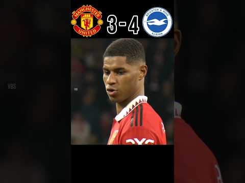 Manchester united vs Brighton Penalty Shootout FA Cup Semi Final 2023 