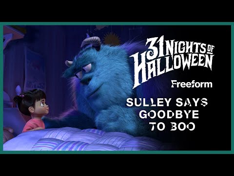 Sulley Says Goodbye to Boo | Monsters, Inc. | Freeform