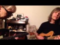 Leni Stern and Mike Stern : practicing guitar at home