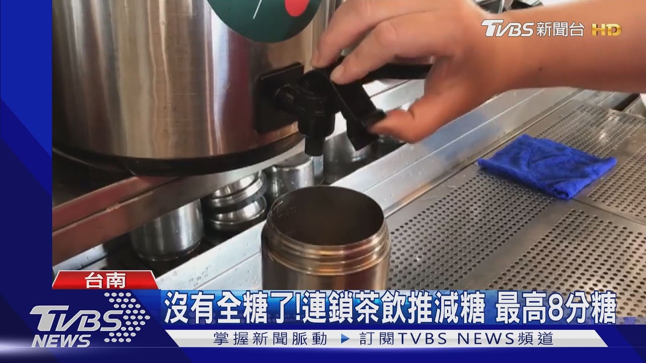 沒有全糖了！連鎖茶飲推減糖　最高8分糖