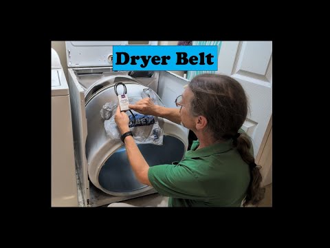 Replacing a Whirlpool Clothes Dryer Belt