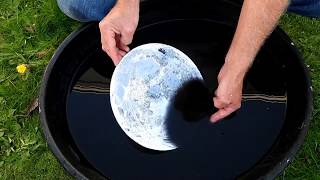 Moon Phases Experiment, flat earth.