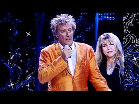 Stevie Nicks and Rod Stewart perform Leather & Lace, Phoenix, April 2011