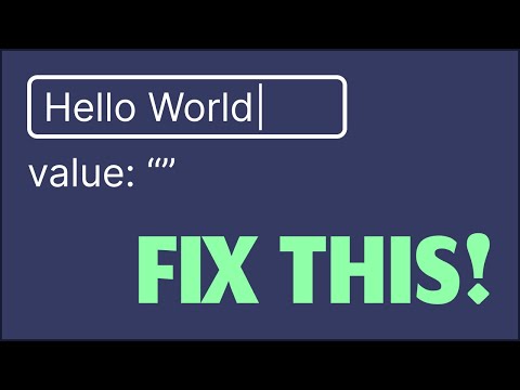 HOW TO FIX TextMeshPro InputField NOT WORKING OR UPDATING VALUES