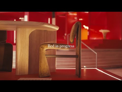 Red in Progress. Salone del Mobile.Milano meets Riyadh