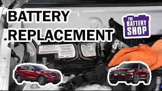 Ford Explorer & Lincoln Aviator (2020 - present) - New Battery Install
