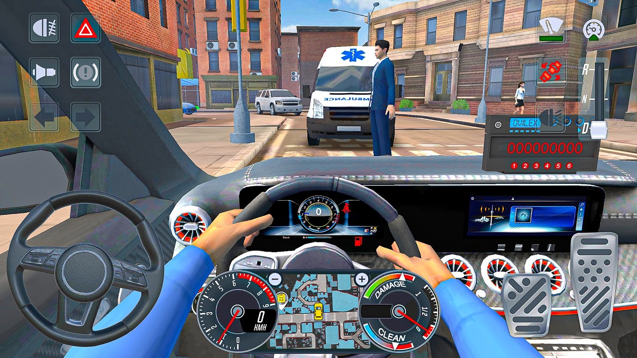 Taxi Cab Driving Simulator: Mercedes AMG Super Fast Taxi Service - taxi simulator android gameplay