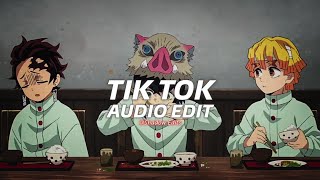 tik tok - ke$ha『edit audio』