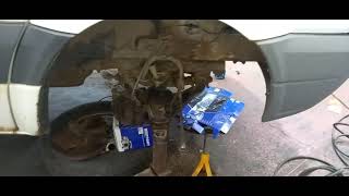MERCEDES BENZ SPRINTER FRONT BALLJOINTS AND FRONT SHOCKS #MOT TIME