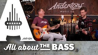 Fender Mustang Bass PJ Pau Ferro Fretboard Torino Red - Andertons Music Co.