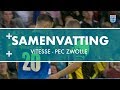 Samenvatting Vitesse - PEC Zwolle