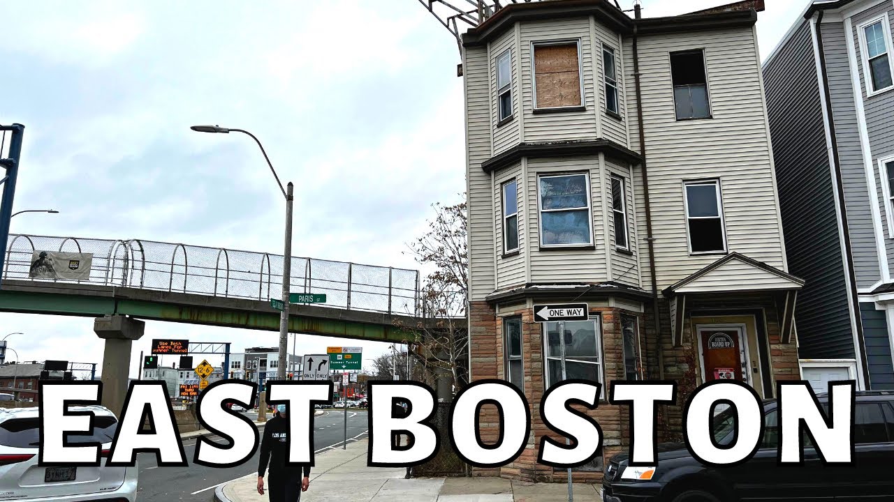 Walking through East Boston for First Time in November 2022