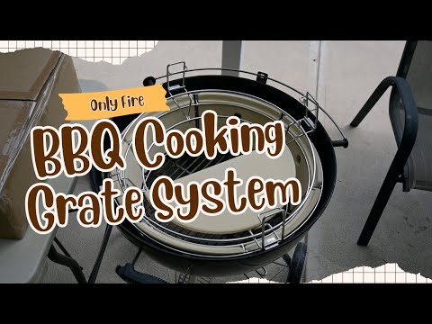 Weber 22" Kettle OnlyFire Barbecue Cooking Grate System Unboxing