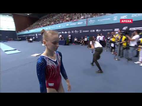 Anastasia Agafonova. 2019 Osijek World Cup. BB