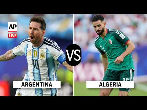 Argentina vs Algeria: LIVE FIFA World Cup 2026 watch party for Messi's 200th match
