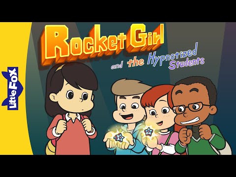 Rocket Girl Fights a Hypnotic Villain | The Story of An Eight-Year-Old Superhero | Little Fox