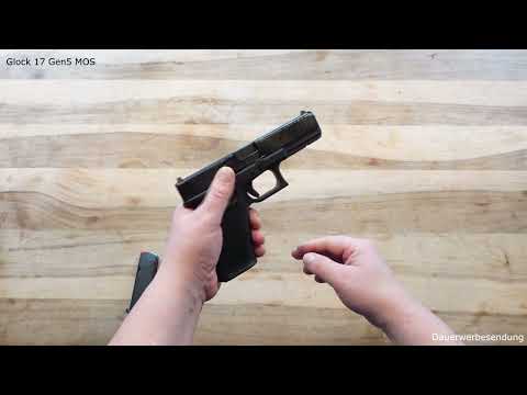 Introducing the Glock 17 Gen5 MOS in 9mm Luger caliber.