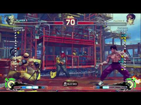 AFG [Sagat] vs kimrandy [Fei] SSF4 Japanese Online Ranked Matches - TRUE-HD