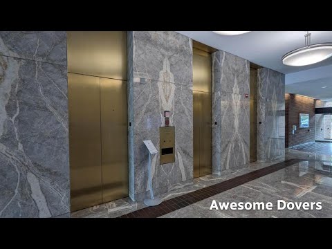 Awesome Dover Composite traction elevators at 1850 Centennial Park Dr in Reston VA