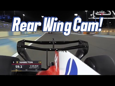 Hamilton Onboard Rear Wing Ferrari Sf26! Bahrain Test Onboard Sound 2026!