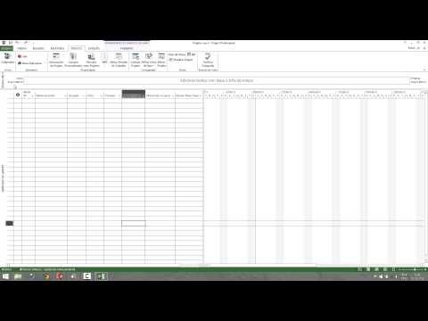 1 3 Aula Alterando a datas de início do Projeto Ms Project