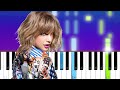 Taylor Swift - my tears ricochet (Piano Tutorial)