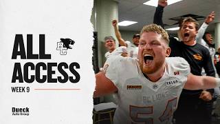 Inside the BC Lions Locker Room in Winnipeg | All Access ????
