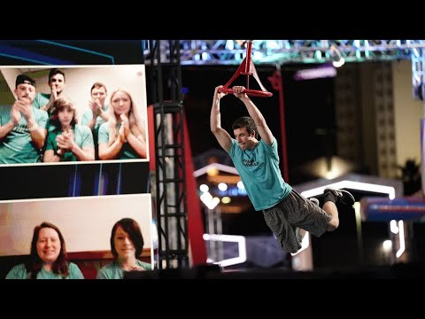 Lucas Reale at the Vegas Finals: Stage 1 - American Ninja Warrior 2021