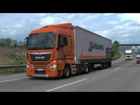 ETS2 1.38 Open Beta -  Euro Truck Simulator 2 - Man TGX Euro 6 - Hamburg to Koln