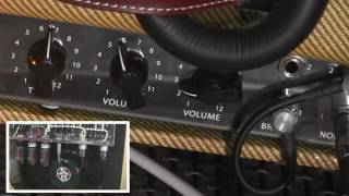 Carl's Custom Amps CPC-15T Classic 5E3 Tweed Deluxe Amp demo with Strat