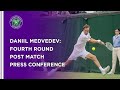 Daniil Medvedev Fourth Round Press Conference | Wimbledon 2021