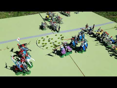 10-minute Battle of Bosworth in miniature