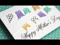 Simple DIY Mothers Day Card - No stamping.