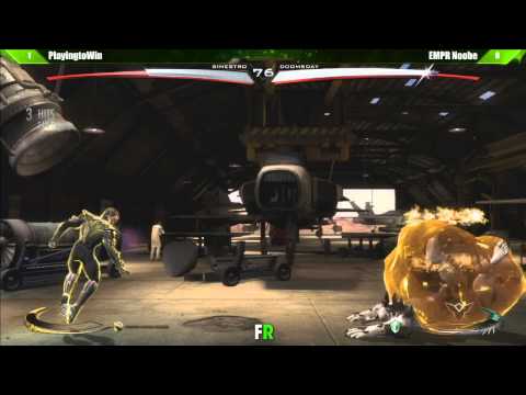 Injustice Top 8 PlayingToWin vs EMPR Noobe - Final Round 17 Tournament