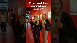 KTU Architektūros absolventė Kornelija ir Domantė