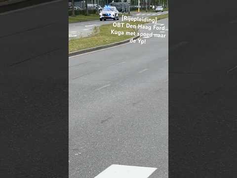 [Rijopleiding]OBT Den Haag Ford Kuga met spoed naar de Yp! #police #thehague