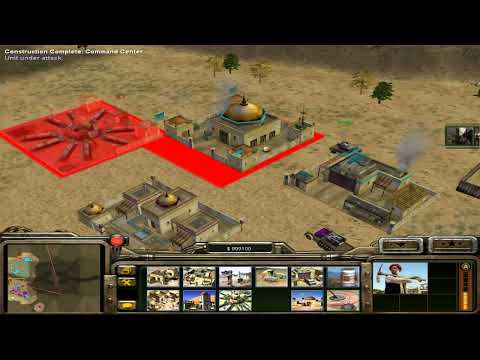 Command and Conquer Generals GLA vs USA and China