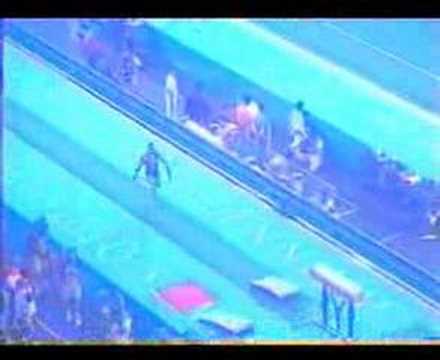 Gymnastics - 2000 Olympics - Mens AA Final - Karbanenko - VT