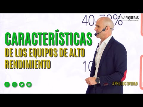 Características de los equipos de alto rendimiento | Liderazgo | César Piqueras