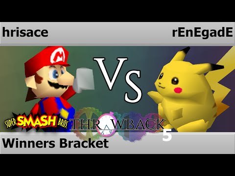 TB 5 SSB64 - hrisace (Mario, DK) vs rEnEgadE (Pikachu, DK) - Winners Bracket
