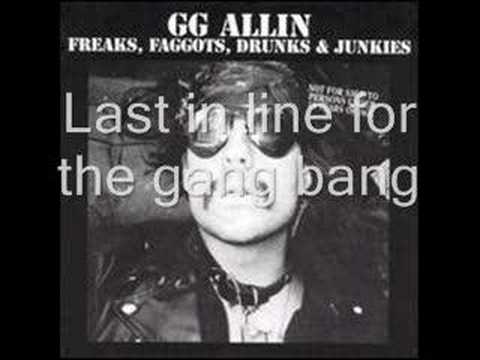 Last in Line for the Gang Bang - GG Allin